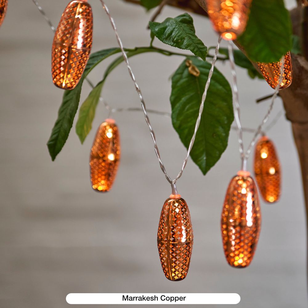 Outdoor hanging lights - Marrakesh String Light - LIGHT STYLE LONDON