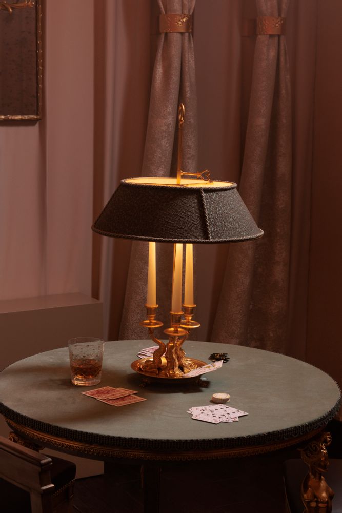 Lampes à poser - Lampe Bouillotte - TISSERANT ART ET STYLE