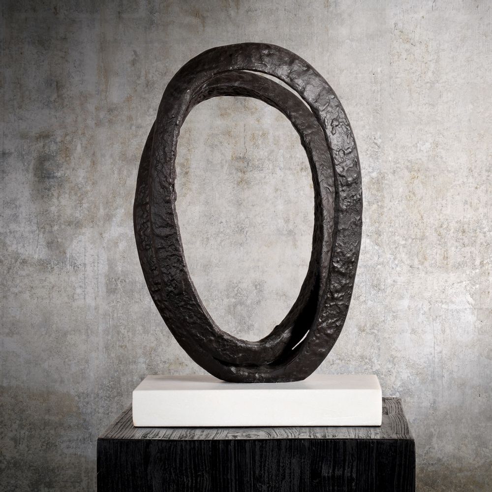 Objets de décoration - Sculpture Ruban - noire - UPAGURU / ATELIERS C&S DAVOY