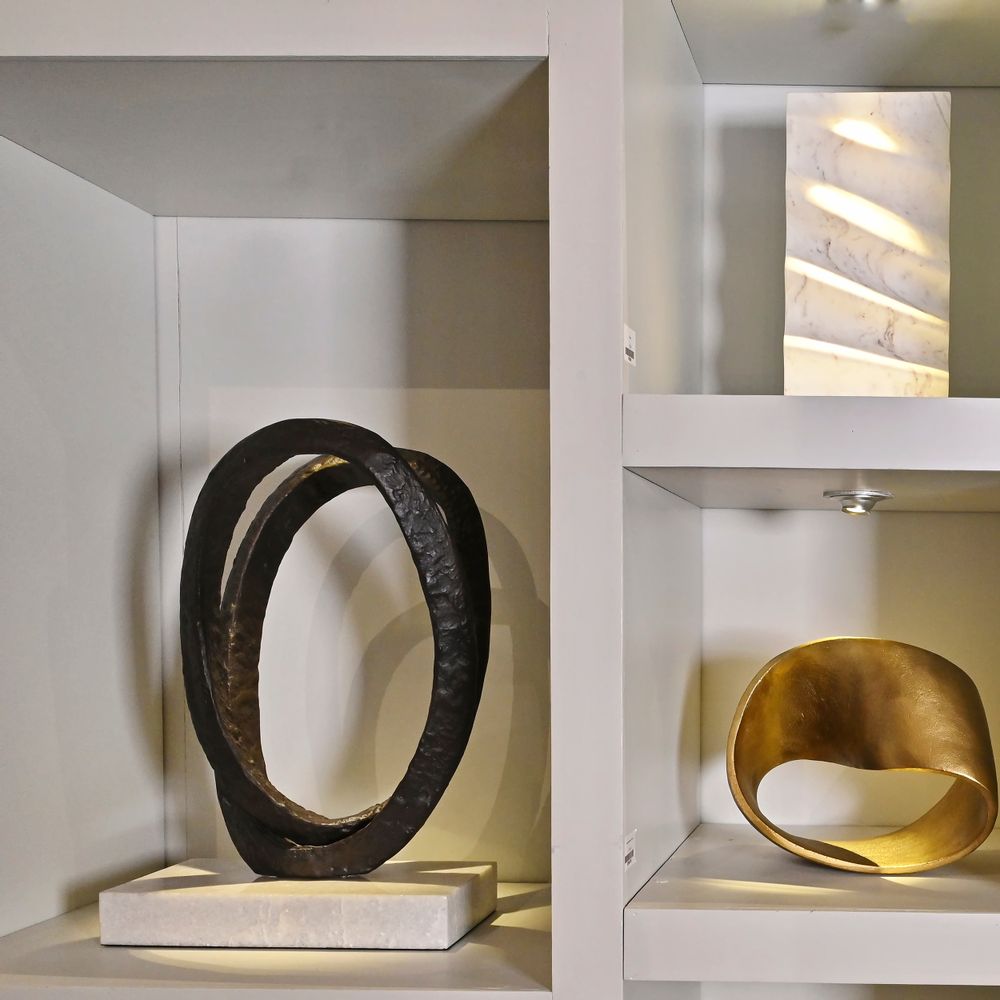 Objets de décoration - Sculpture Ruban - noire - UPAGURU / ATELIERS C&S DAVOY