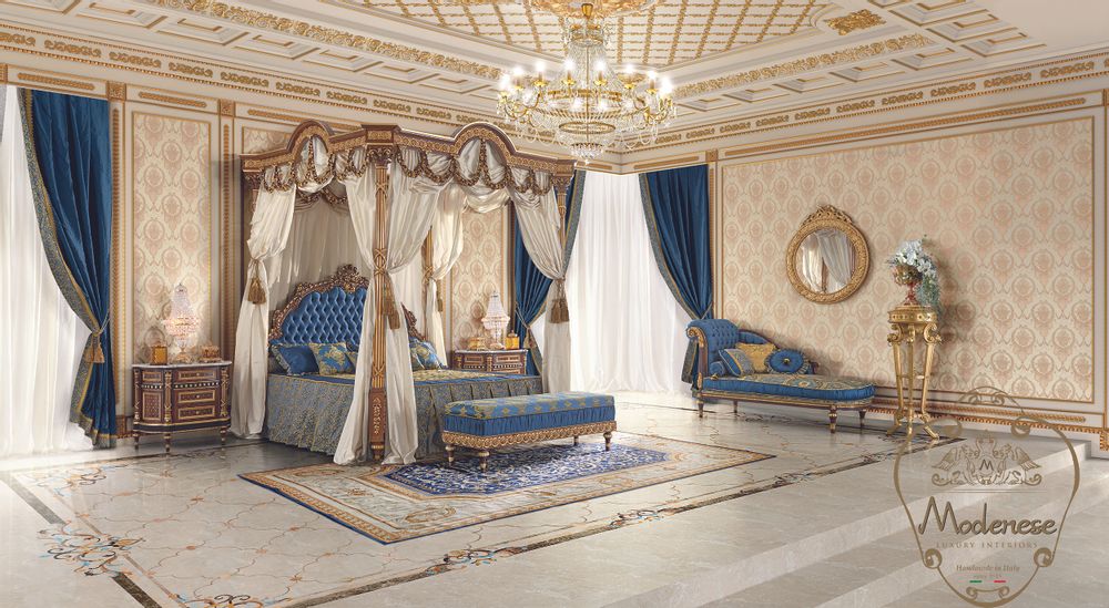 Linge de lit - Nos Lits Classiques de Luxe - MODENESE LUXURY FURNITURE