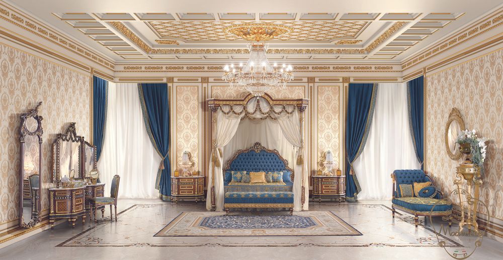 Linge de lit - Nos Lits Classiques de Luxe - MODENESE LUXURY FURNITURE