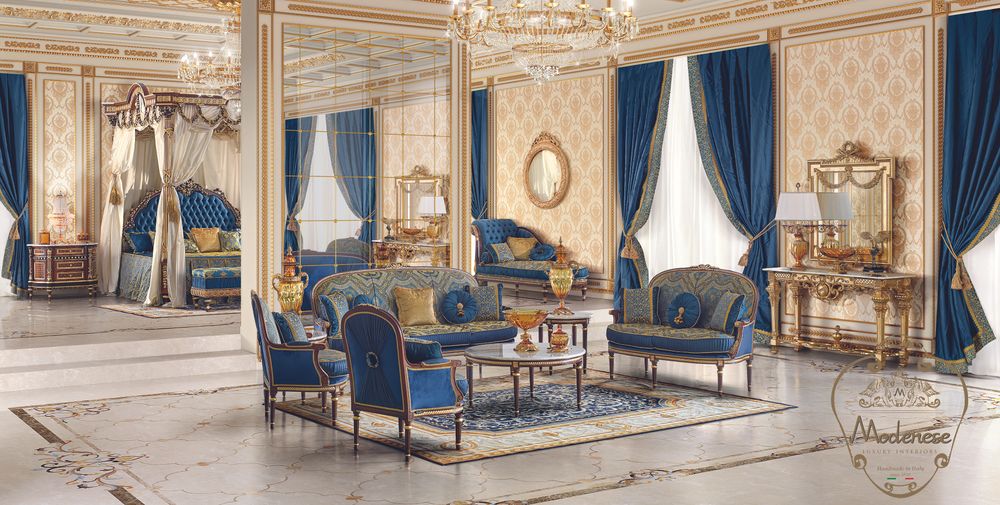 Linge de lit - Nos Lits Classiques de Luxe - MODENESE LUXURY FURNITURE