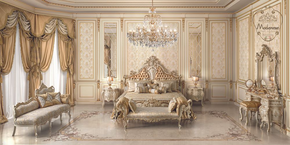 Linge de lit - Nos Lits Classiques de Luxe - MODENESE LUXURY FURNITURE