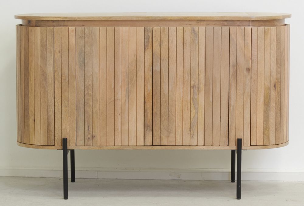 Sideboards - SLATE mango wood sideboard - AUBRY GASPARD