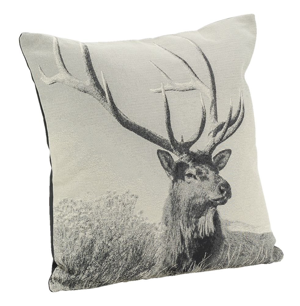 Coussins - Coussin Cerfs en coton - AUBRY GASPARD