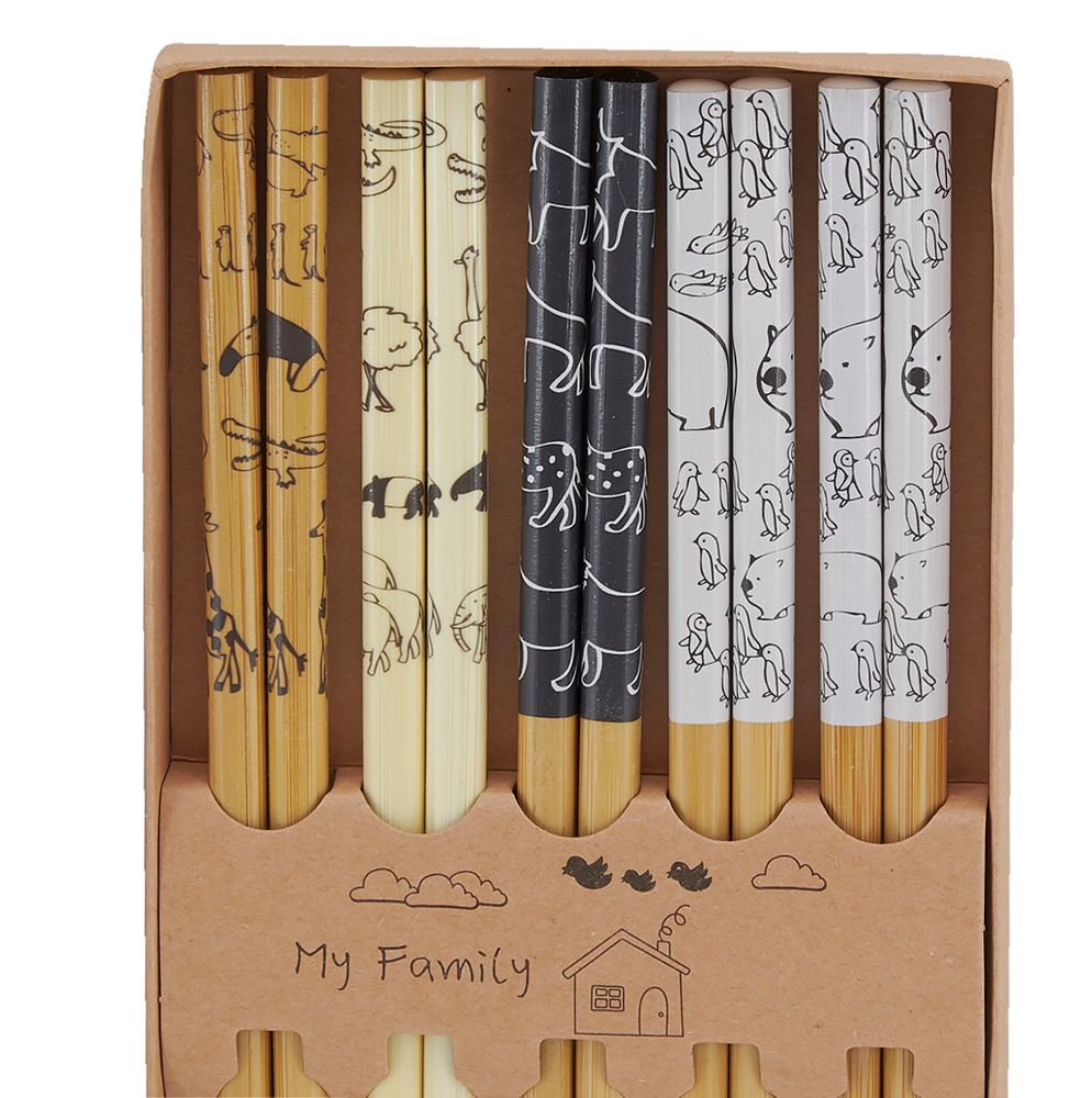 Forks - Pairs of bamboo chopsticks - AUBRY GASPARD
