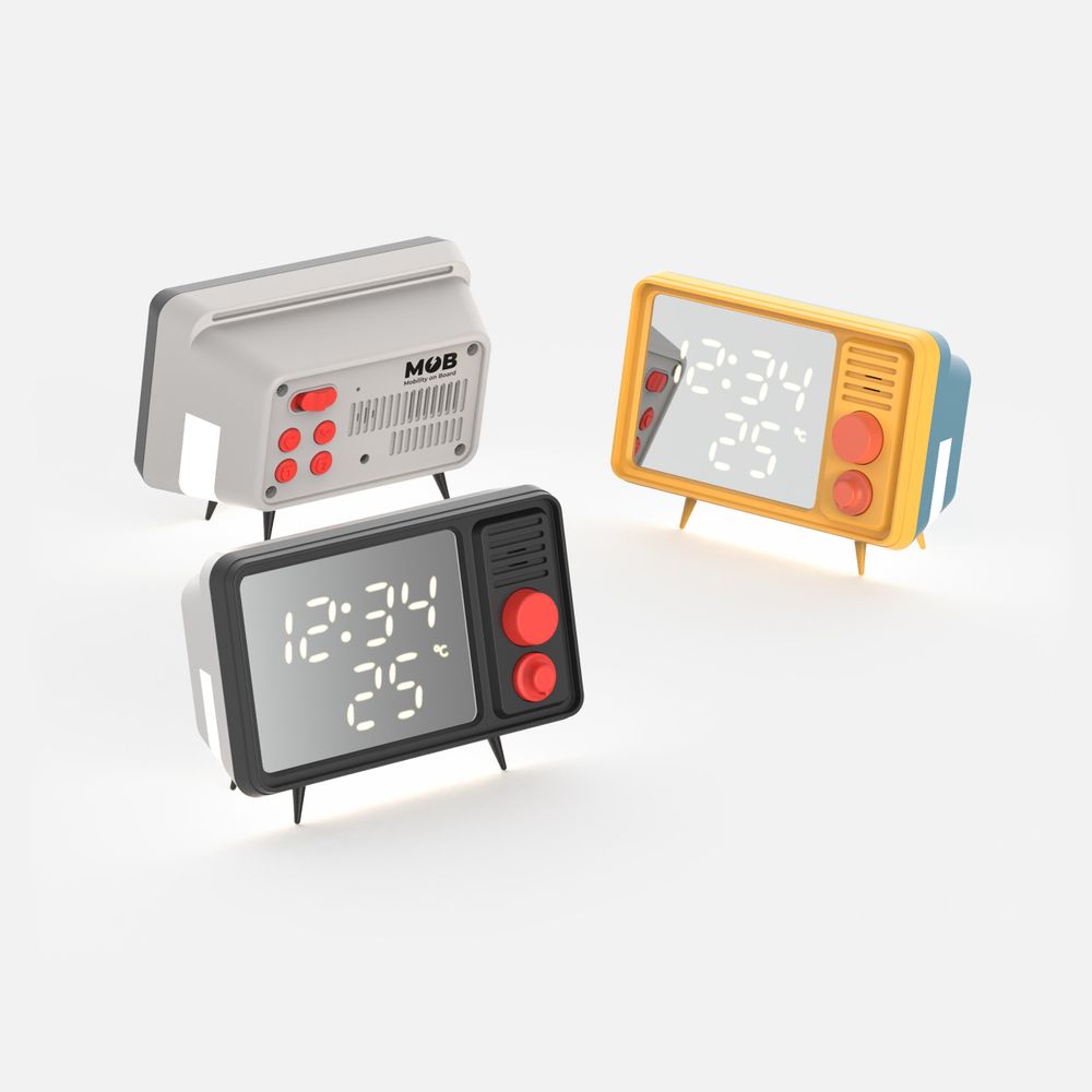 Speakers and radios - TVC-80 alarm clock - MOB