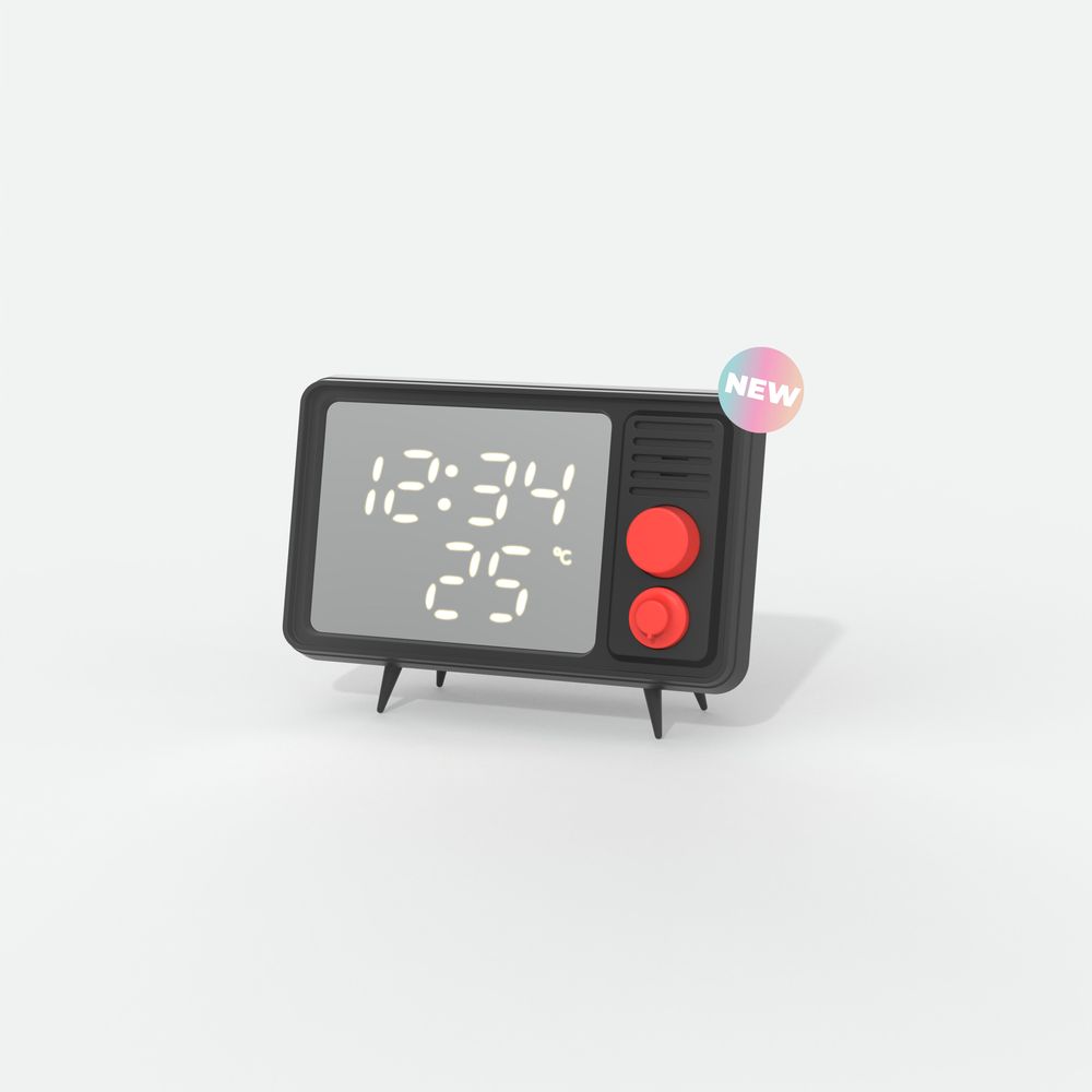 Speakers and radios - TVC-80 alarm clock - MOB