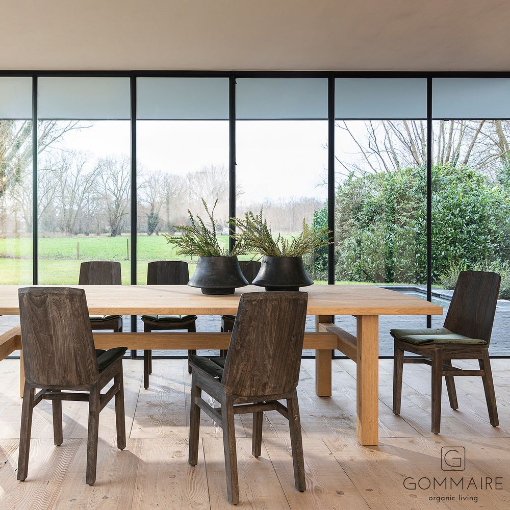 Coffee tables - SQUARE COFFEE TABLE ARCHIE - GOMMAIRE