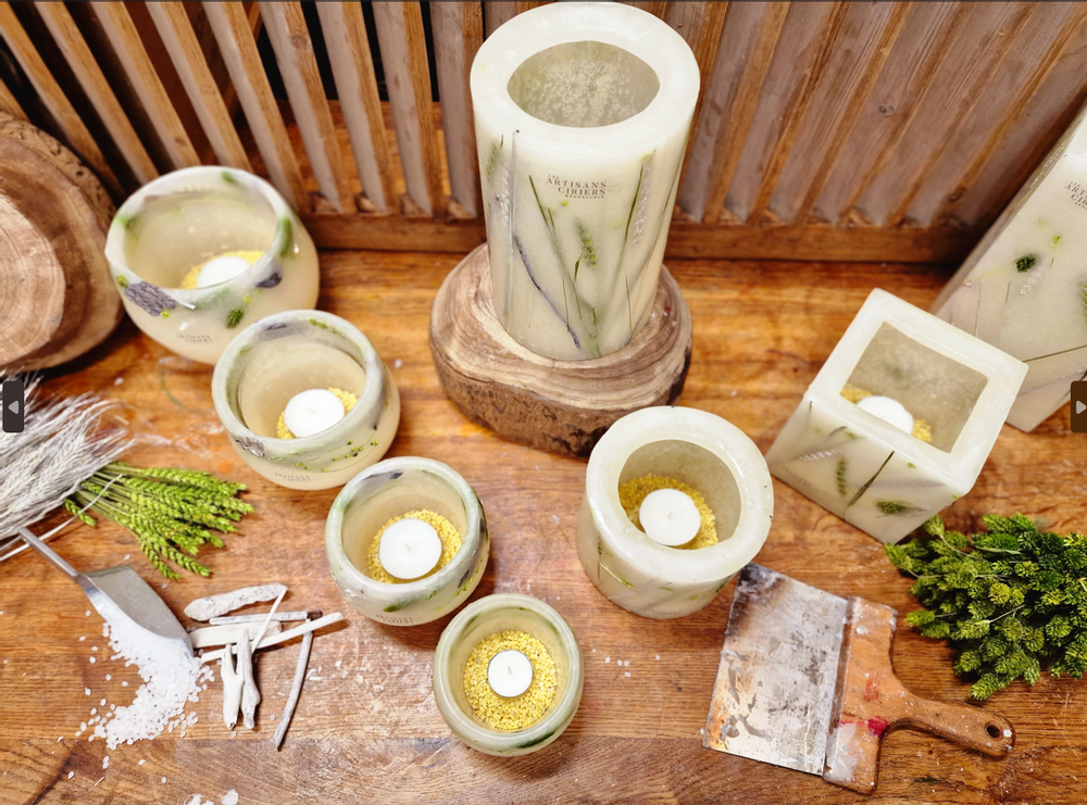 Spa - Candle Photophore Globe Walk in the Forest - LES ARTISANS CIRIERS BRUXELLOIS