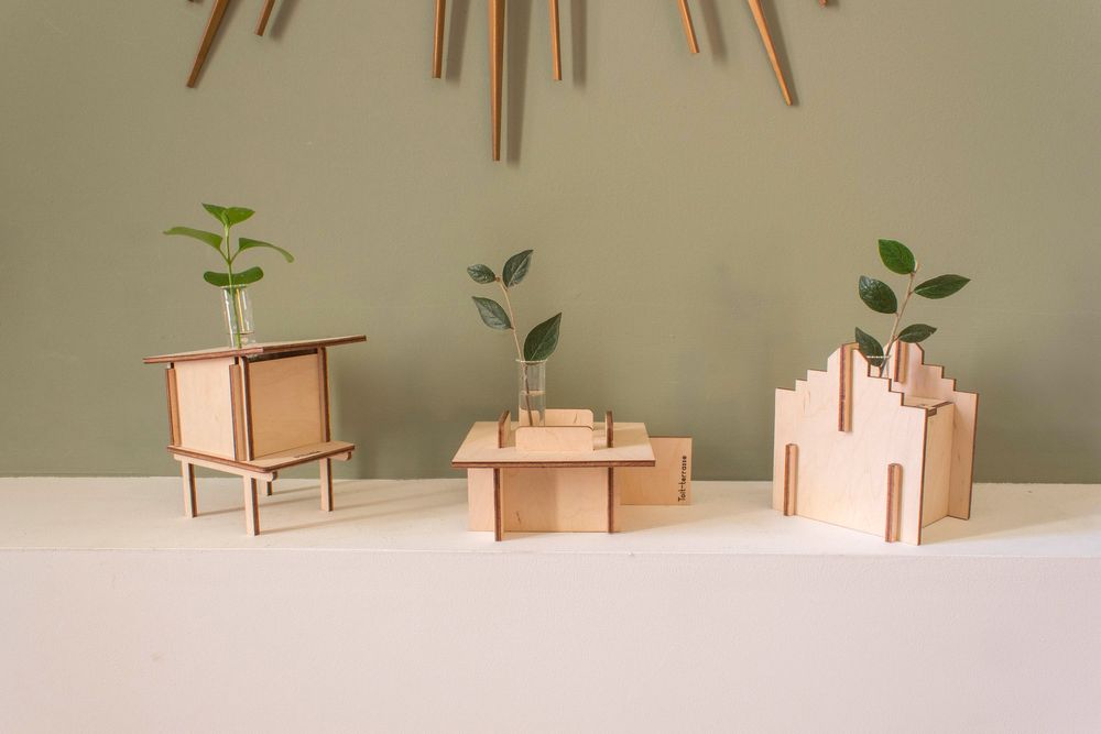 Objets design - Vases collection architecture | Vases à assembler - REINE MÈRE