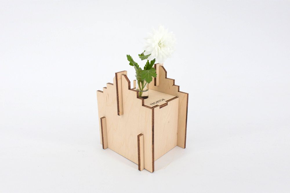 Objets design - Vases collection architecture | Vases à assembler - REINE MÈRE