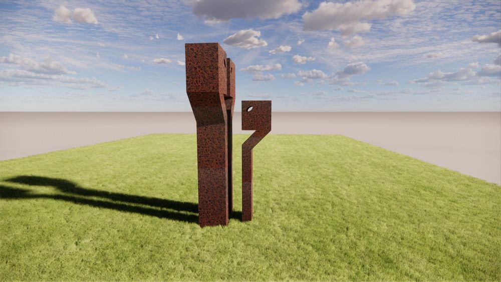 Sculptures, statuettes and miniatures - Monumental sculpture couple child - RECYCLAGE DESIGN RÉANIMATEUR D'OBJETS R & D