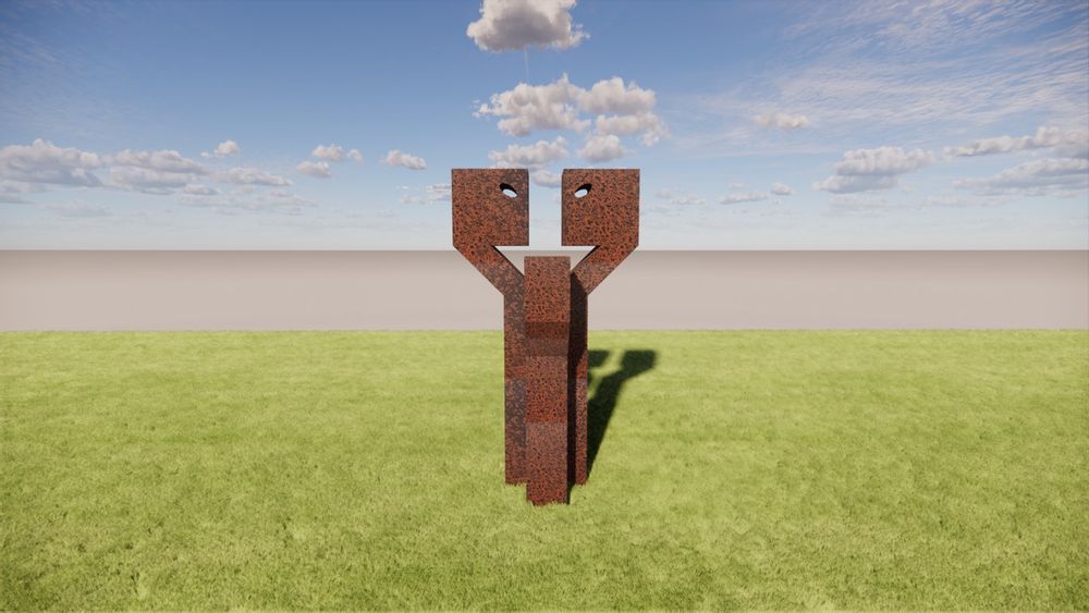 Sculptures, statuettes and miniatures - Monumental sculpture couple child - RECYCLAGE DESIGN RÉANIMATEUR D'OBJETS R & D