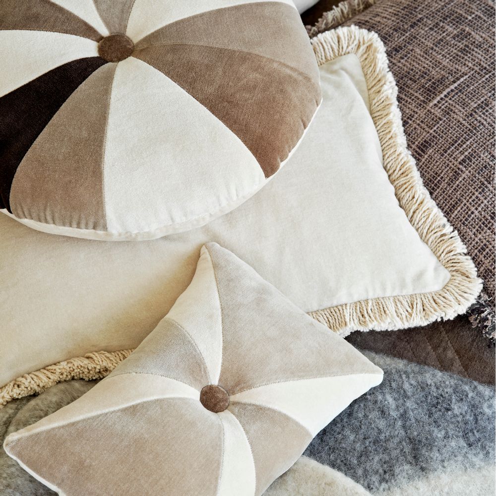 Fabric cushions - Cushions - patchwork & stripes - COZY LIVING COPENHAGEN