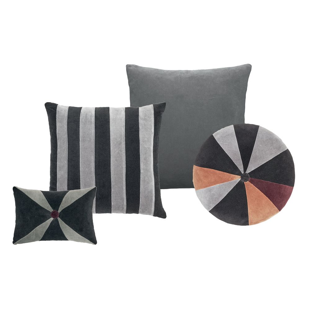 Fabric cushions - Cushions - patchwork & stripes - COZY LIVING COPENHAGEN