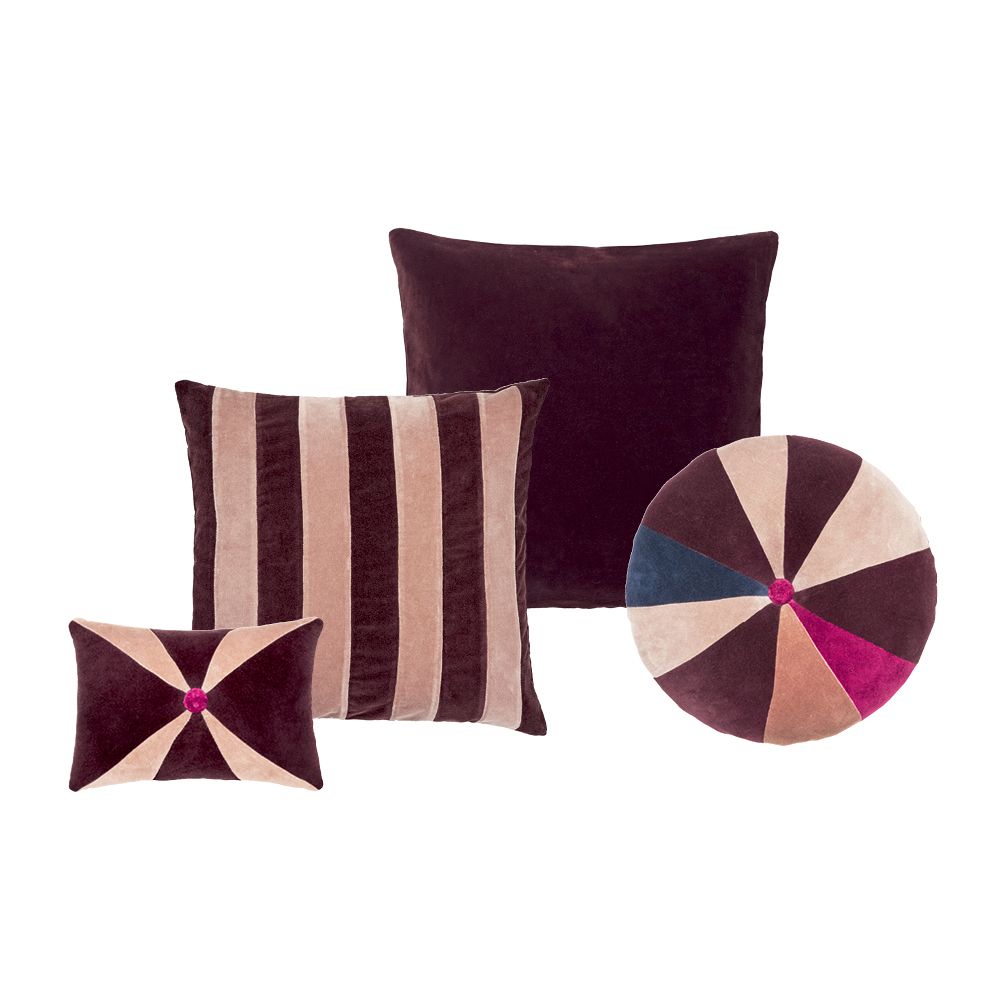 Fabric cushions - Cushions - patchwork & stripes - COZY LIVING COPENHAGEN
