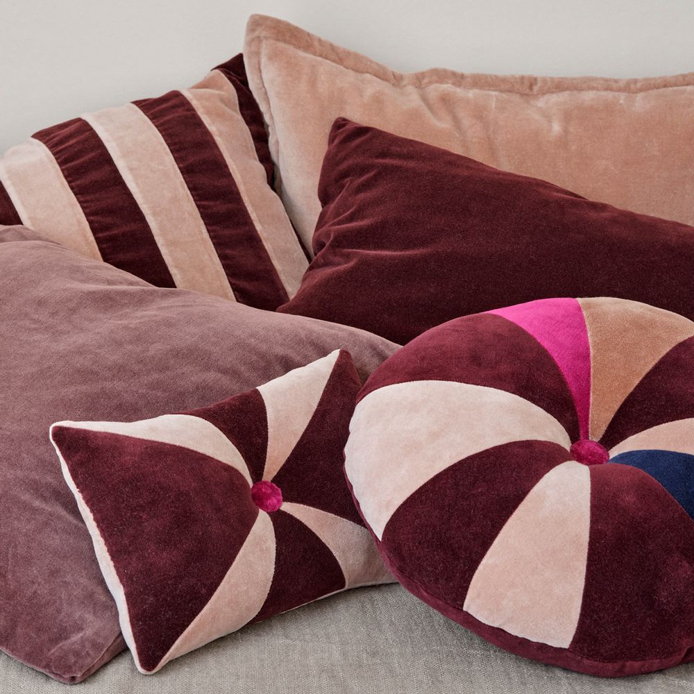 Fabric cushions - Cushions - patchwork & stripes - COZY LIVING COPENHAGEN