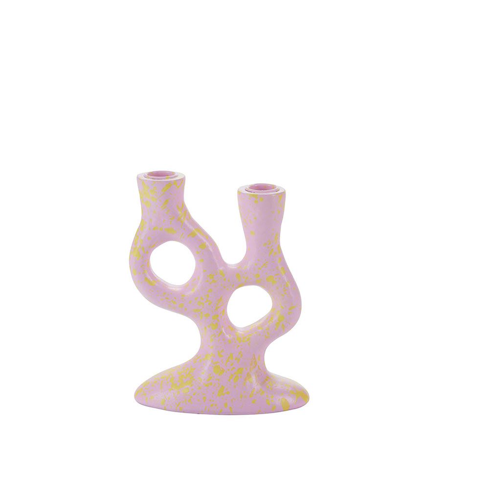 Objets design - Bougeoir à paillettes (en forme de corail) - BAHNE INTERIOR