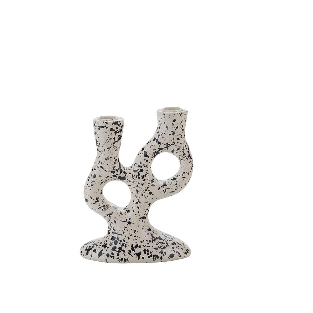 Objets design - Bougeoir à paillettes (en forme de corail) - BAHNE INTERIOR