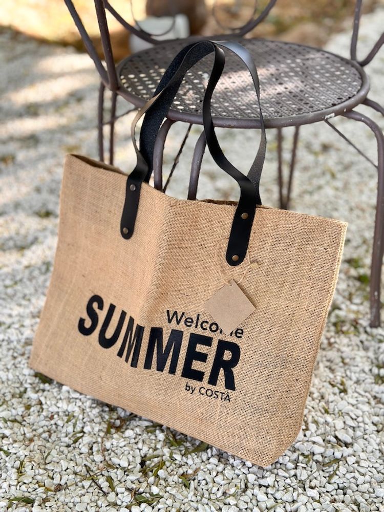 Bags and totes - XL jute shoppers - ATELIER COSTÀ