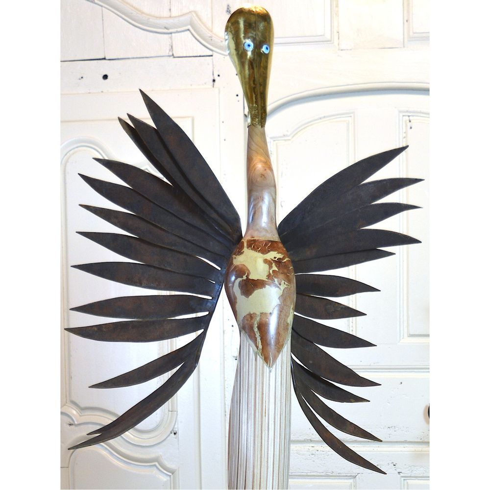 Sculptures, statuettes et miniatures - Sculptures Tete d'oiseau - SZENDY STEPHANE