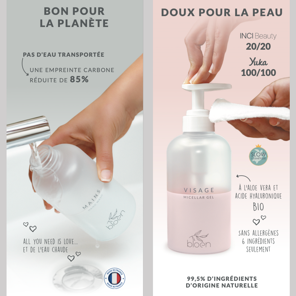 Cosmétiques - Shampoing BLOEN Eco responsable - Zéro déchet - Ecologique - BLOEN