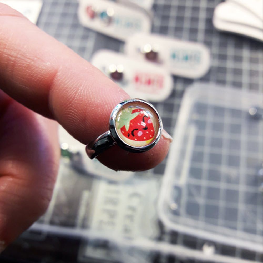 Accessoires enfants - Ring Les Minis Flash Turquoise - LES MINIS D'EMILIE