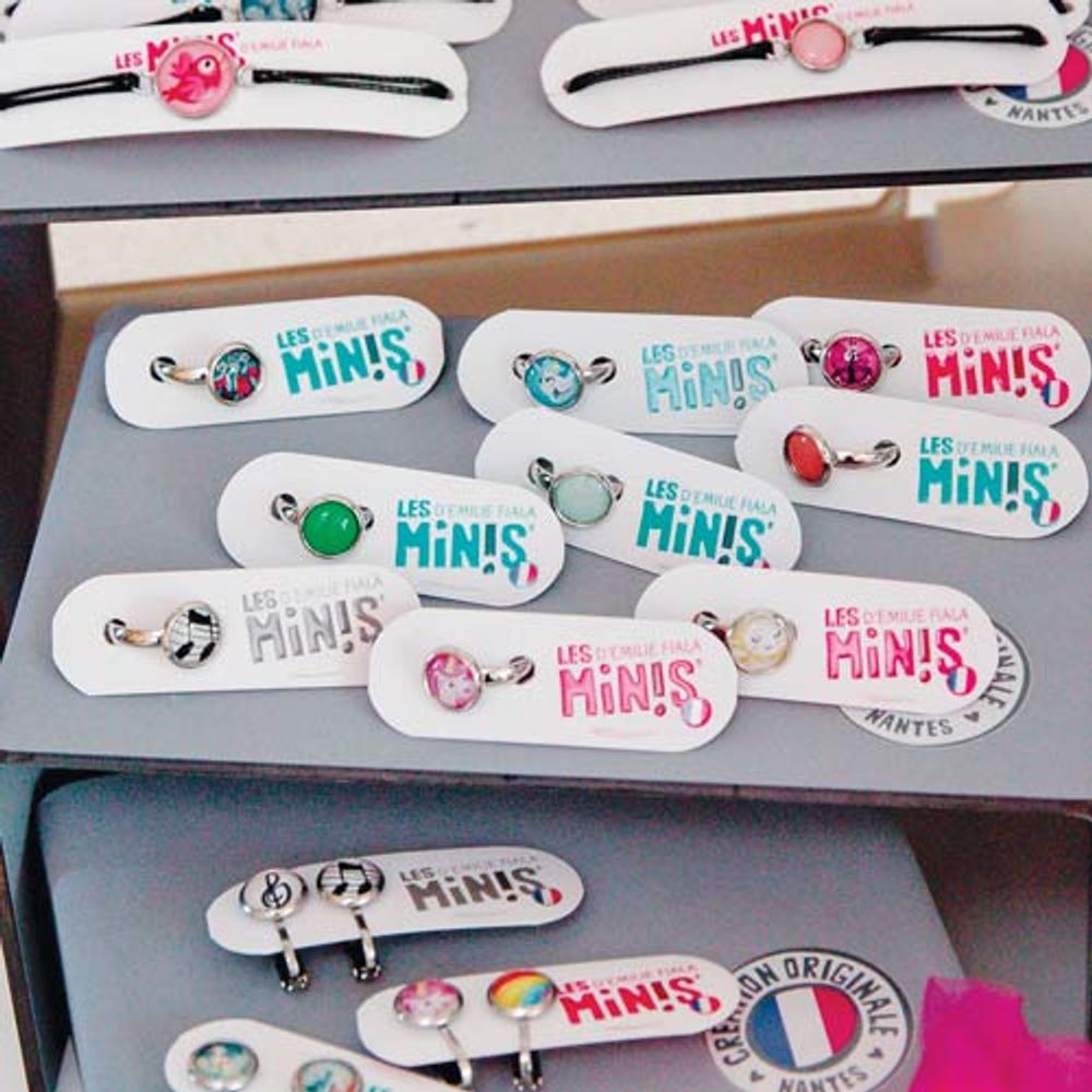 Accessoires enfants - Ring Les Minis Flash Turquoise - LES MINIS D'EMILIE