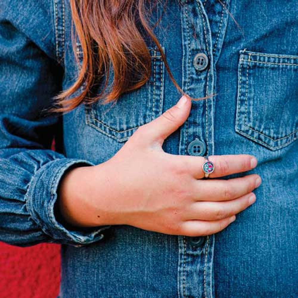 Accessoires enfants - Ring Les Minis Flash Turquoise - LES MINIS D'EMILIE