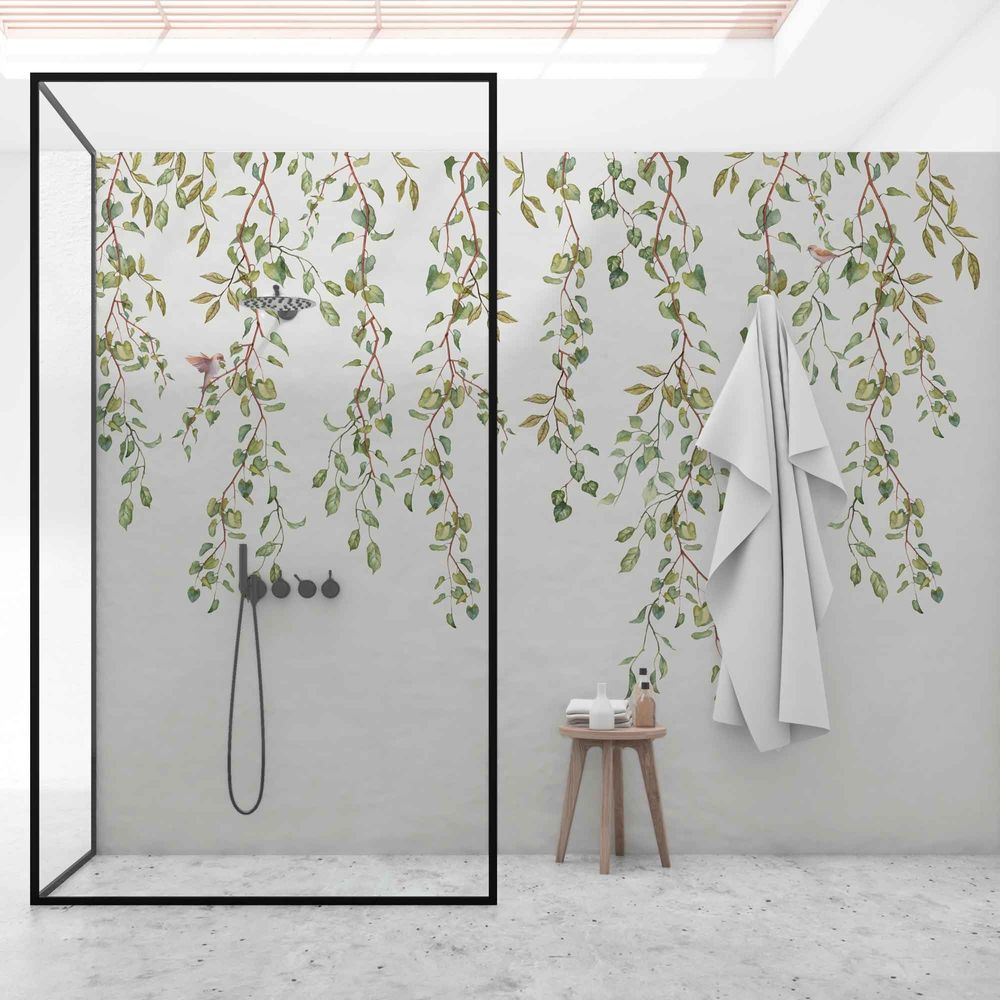 Poster - Waterfall Leafs - APDECORATION