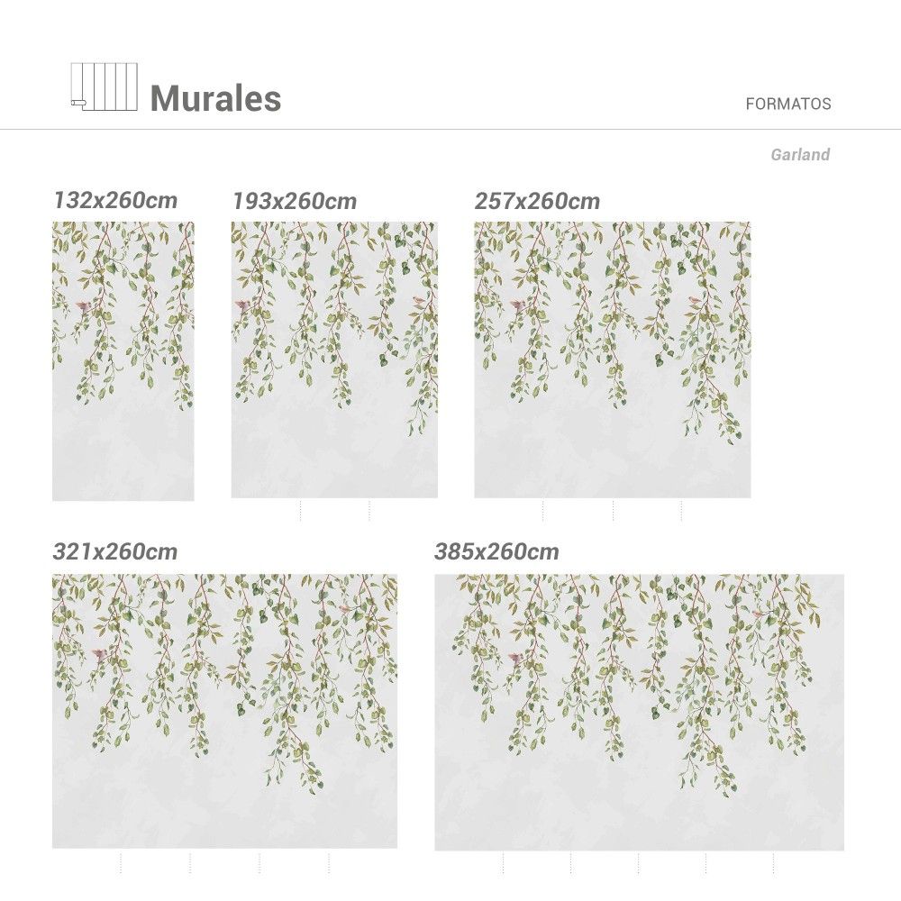 Poster - Waterfall Leafs - APDECORATION