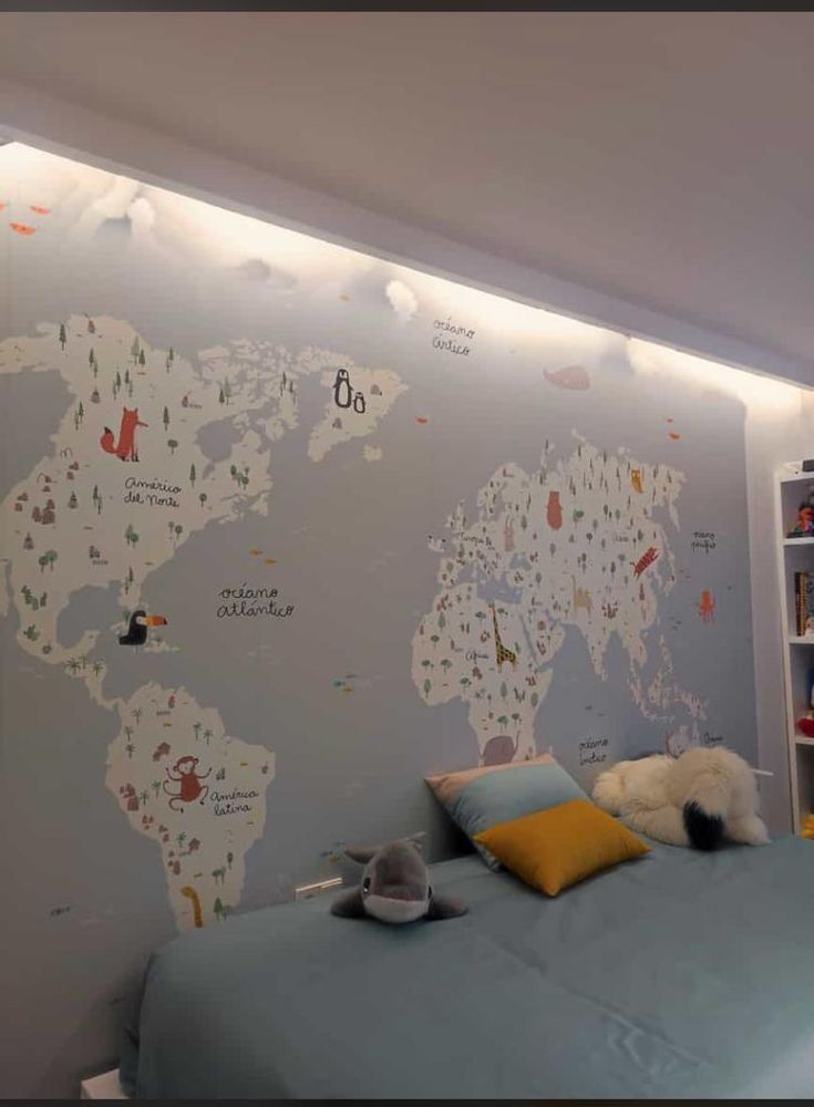 Poster - Map of the world - APDECORATION