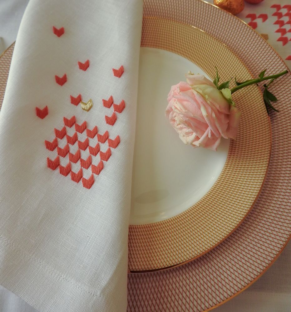 Table linen - PIED-DE-CANARY napkin + placemat - ARTIPARIS