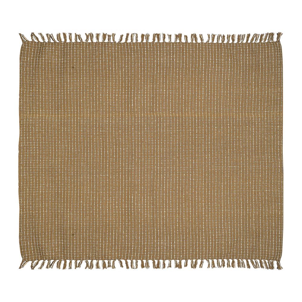 Plaids - Céleste Couvre-lit, Terre noire et dorée - 50 x 60 pouces - CASA AMAROSA
