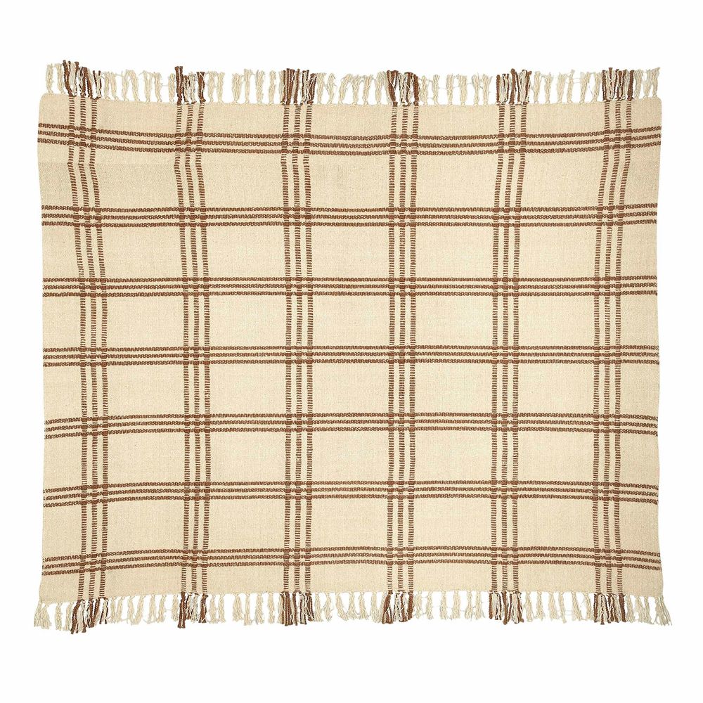 Plaids - Céleste Couvre-lit, Terre noire et dorée - 50 x 60 pouces - CASA AMAROSA