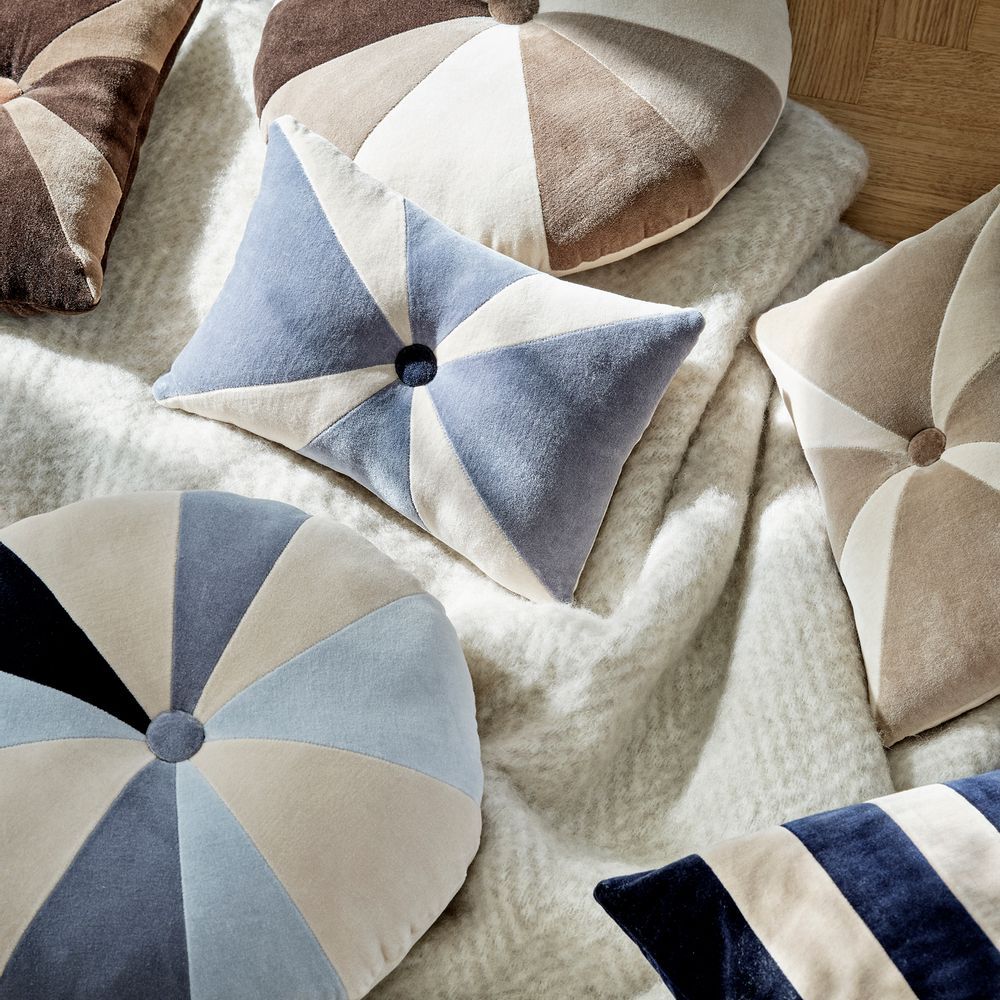 Fabric cushions - Cushions - blue tones - COZY LIVING COPENHAGEN