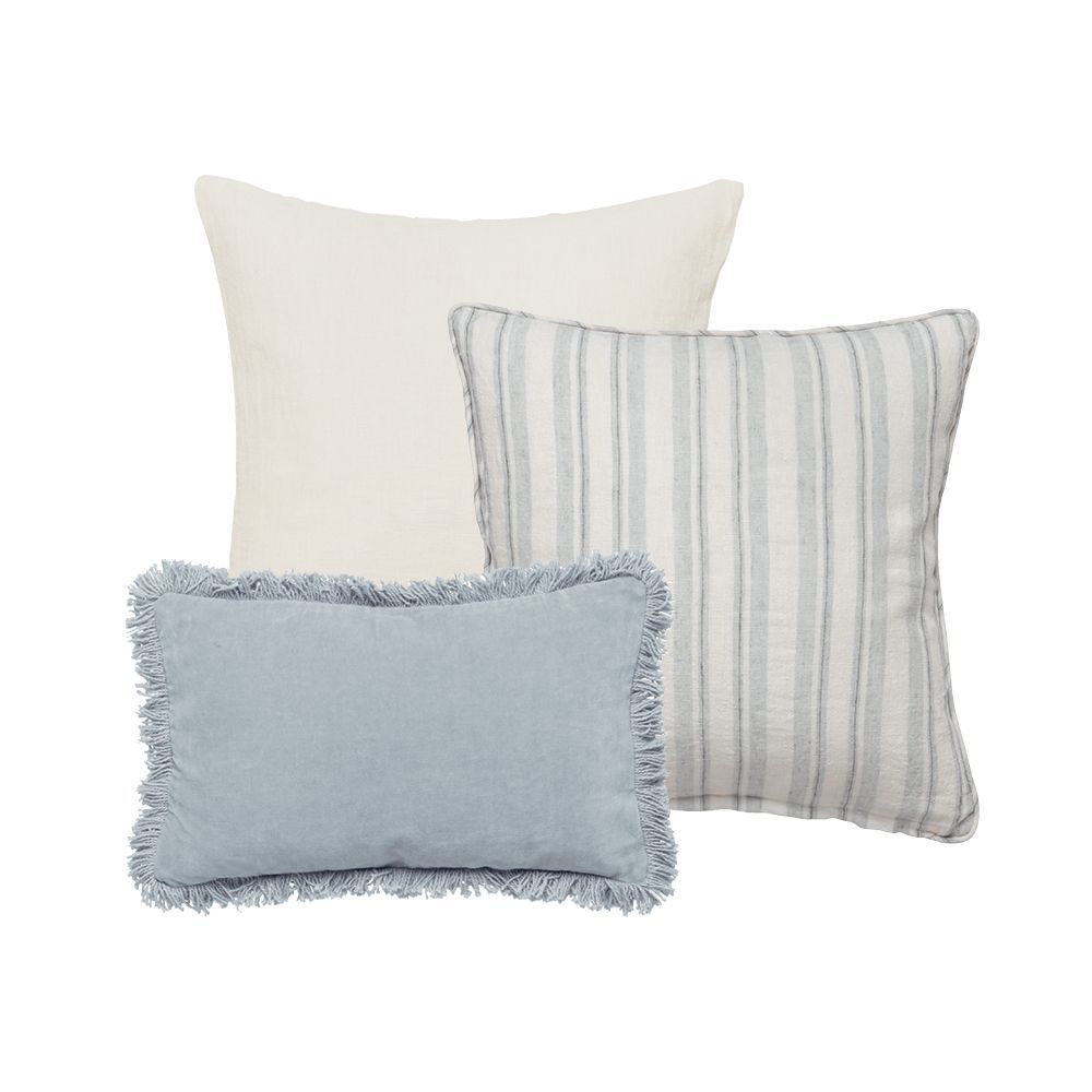 Fabric cushions - Cushions - blue tones - COZY LIVING COPENHAGEN