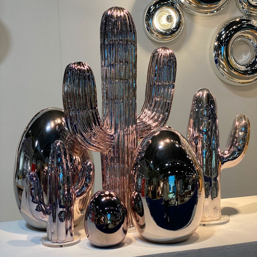 Decorative objects - EGGS - FUORILUOGO CHROME DESIGN