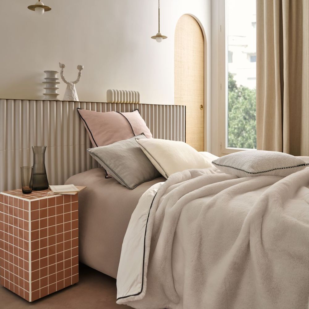 Throw blankets - PLAID LAPONIE 53’’ x 79’’ - MAISON CASAMANCE