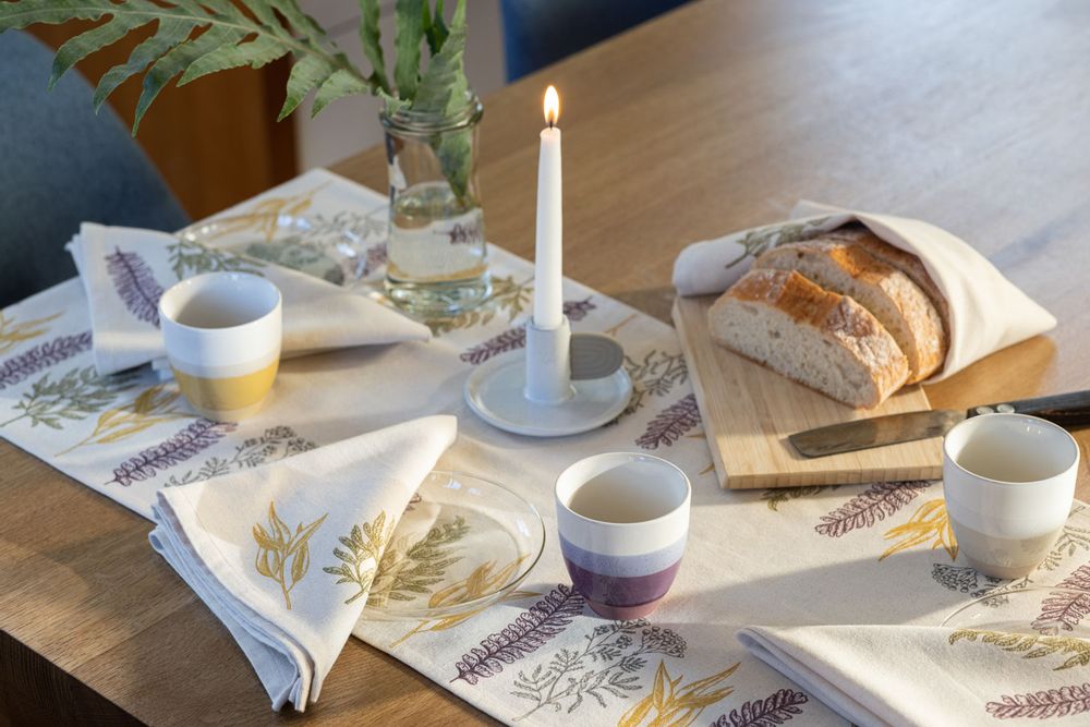 Kitchen utensils - Table linen Leaves - TRANQUILLO