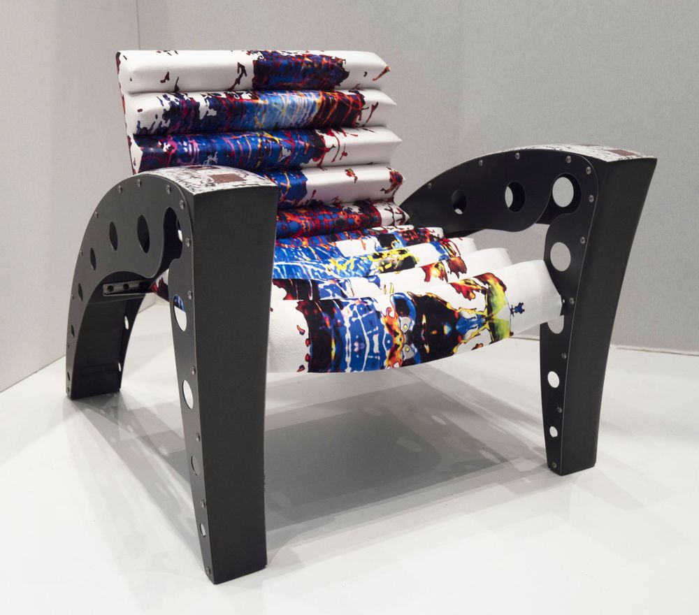 Armchairs - \" Invisible Man\” White - DYSFORM