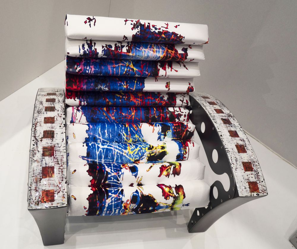 Armchairs - \" Invisible Man\” White - DYSFORM