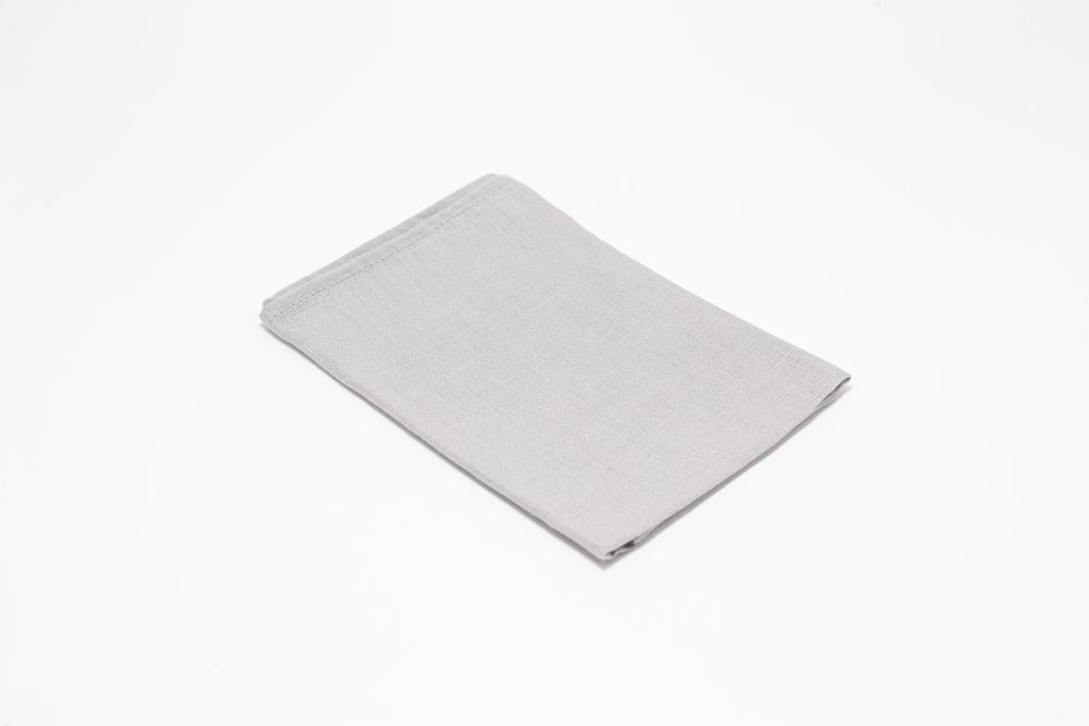 Table linen - LINEN NAPKIN - SET OF 4 NAPKINS - GREY - BAYU