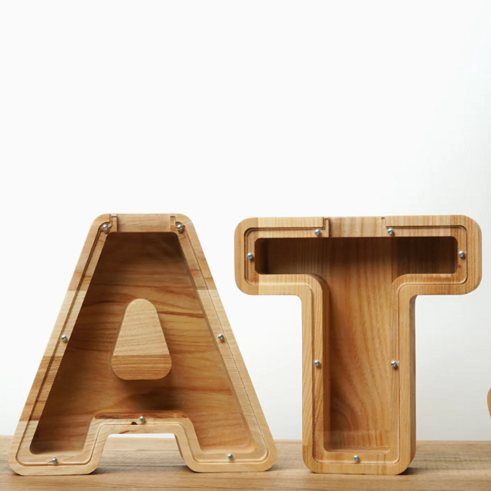 Gifts - Money box (A-Z, customizable) - PROMIDESIGN