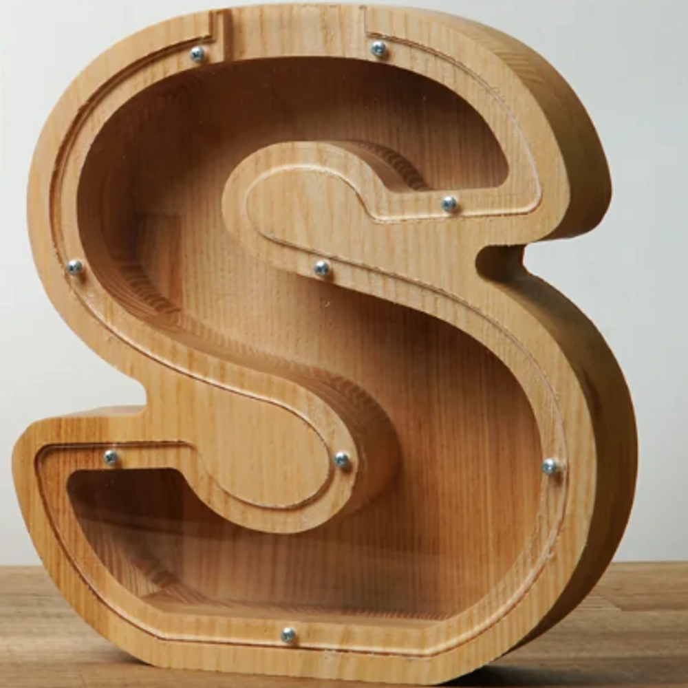 Gifts - Money box (A-Z, customizable) - PROMIDESIGN