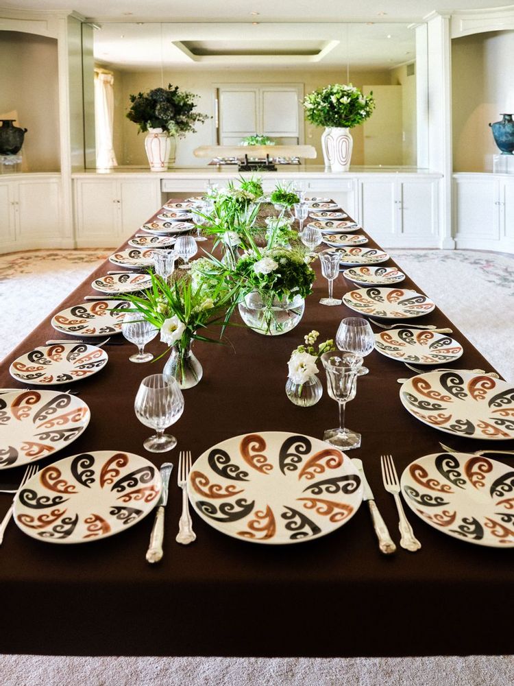 Assiettes au quotidien - Peacock Brown Dinner Plate - THEMIS Z