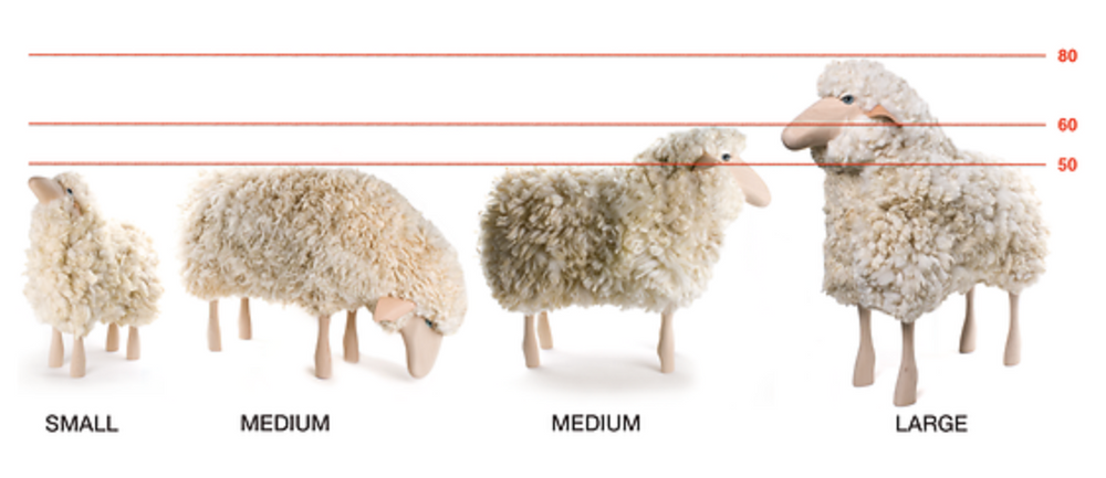 Design objects - SHEEP Medium - POP CORN