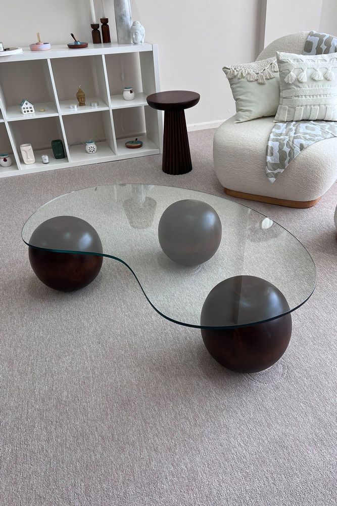 Coffee tables - Minimal Wooden Walnut Coffee Table - CHAPPAL.CO